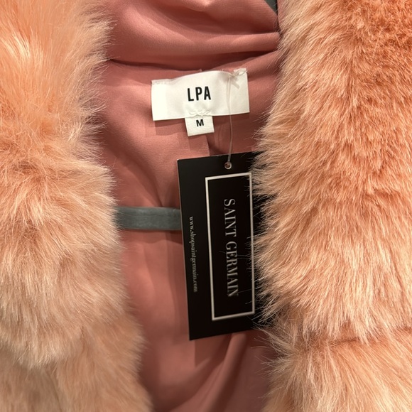 LPA Faux Fur Coat NWT - Picture 4 of 8